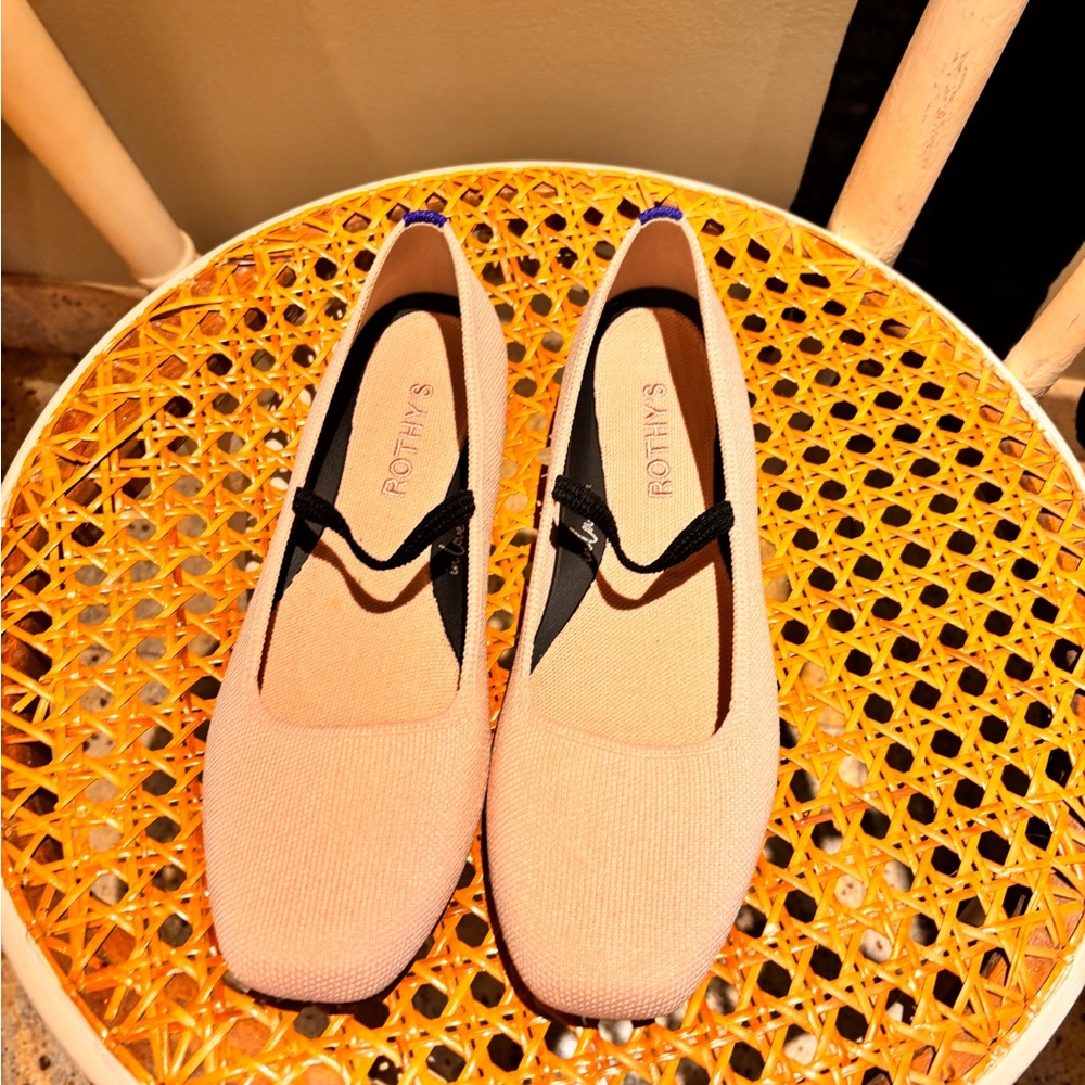 Rothy's Women's Cream Flats